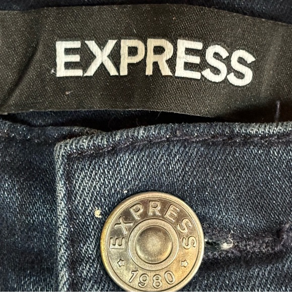 EXPRESS High Rise Legging Jegging Jeans 2 - Picture 7 of 8